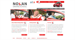 Desktop Screenshot of nolandrivingschool.ie